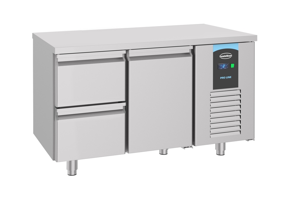 Combisteel 700 KOELWERKBANK 1 DEUR 2 LADEN ENERGY LINE 7489.5515