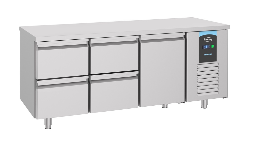 Combisteel 700 KOELWERKBANK 1 DEUR 4 LADEN ENERGY LINE 7489.5530