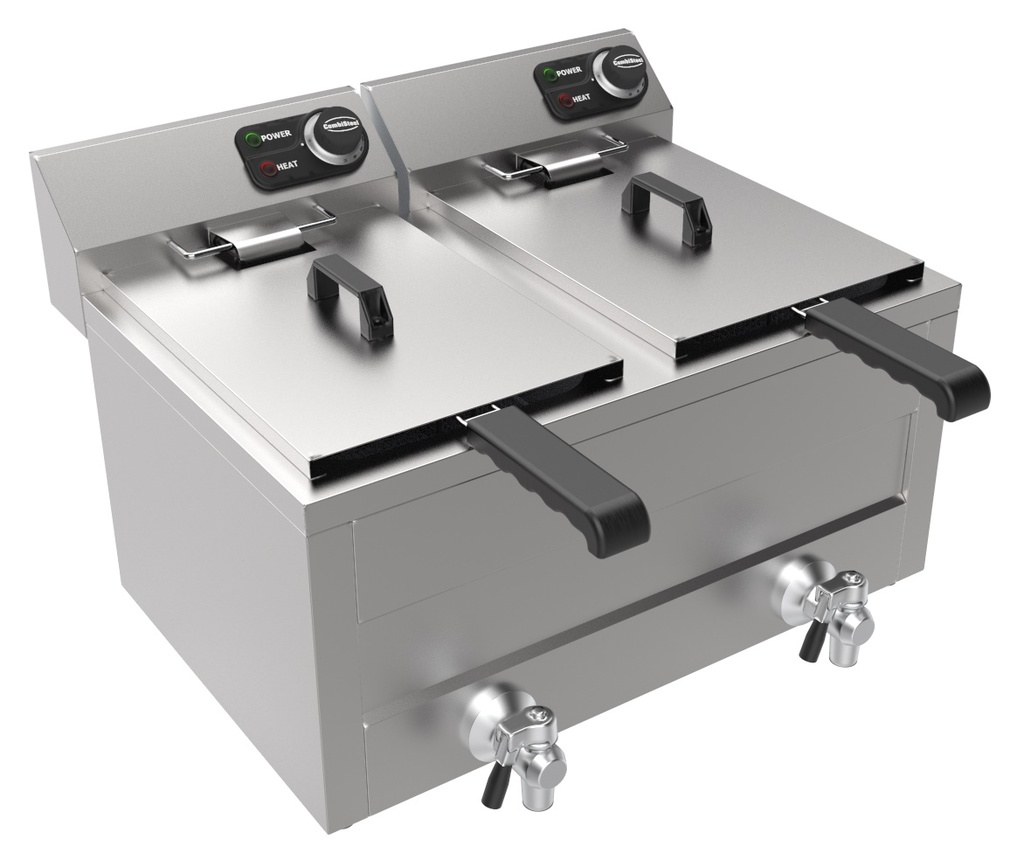 Combisteel FRITEUSE TAFEL 2X8L 2X3KW 7518.0205