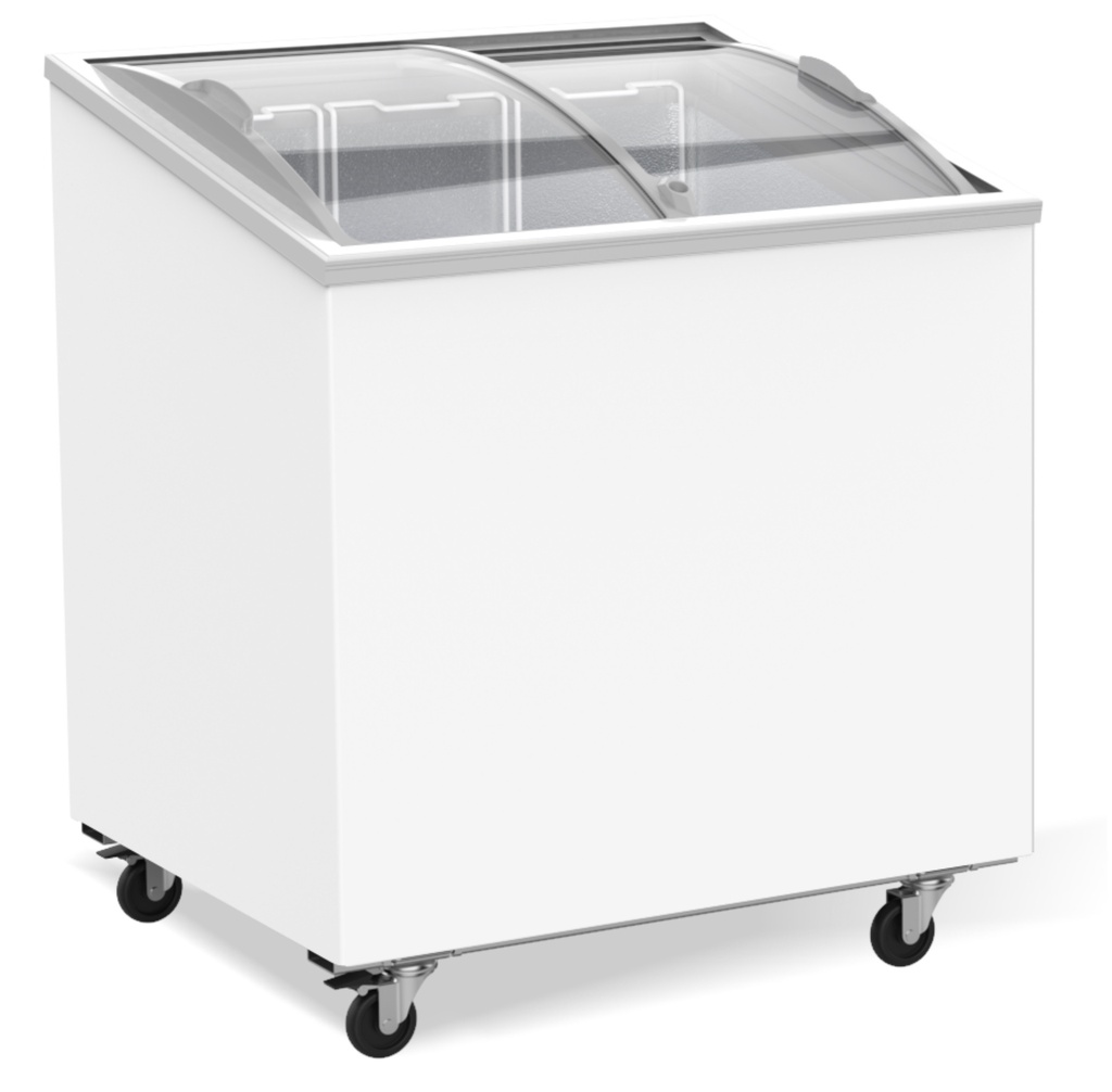 Combisteel VRIESKIST GLASDEKSEL 198 L 7151.1000