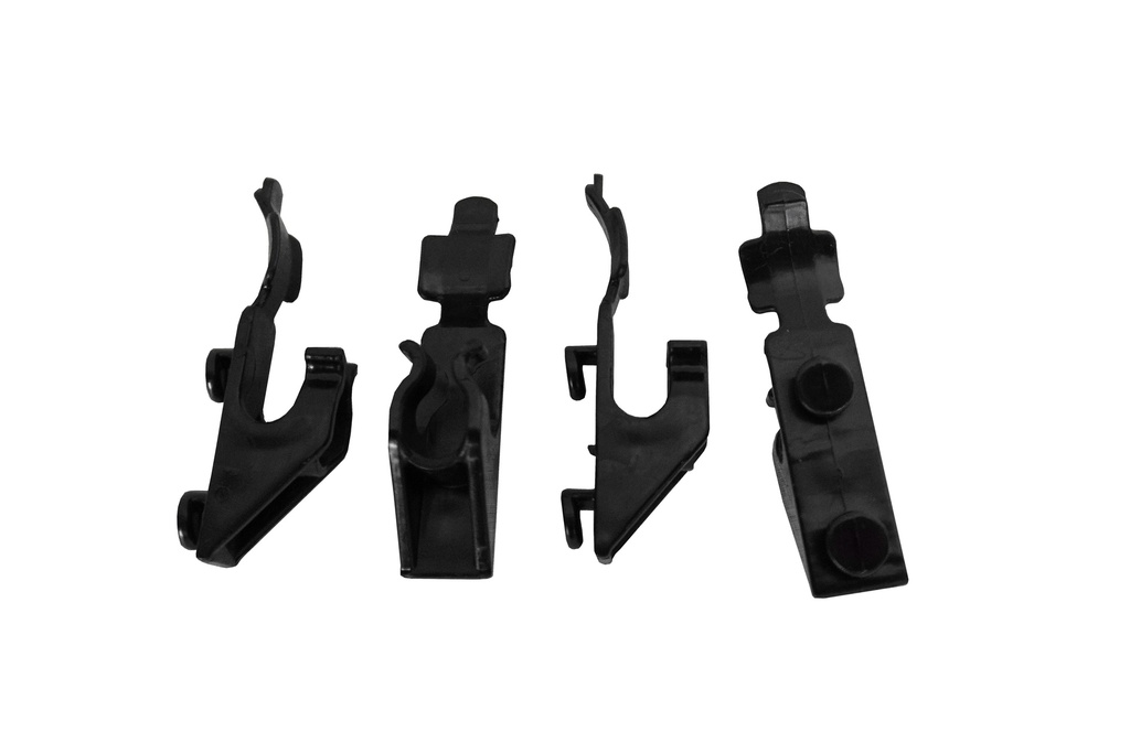 Combisteel SET 4 CLIPS ZWART TBV 7487.0170-0175-0180  NIEUWE SERIE 7487.0186