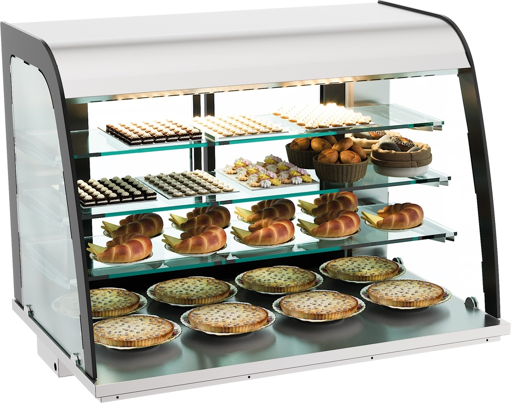 Combisteel DROP-IN NEUTRAAL VITRINE 140L OPEN 7178.2030