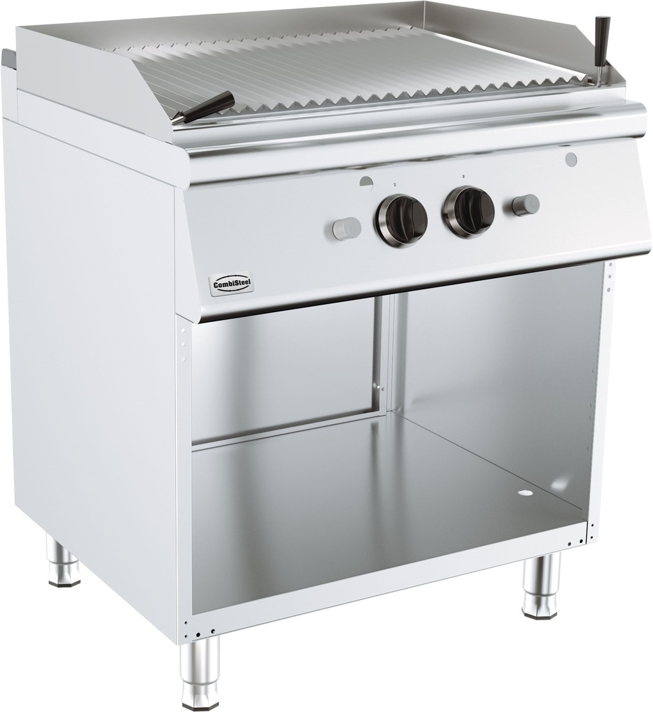 Combisteel BASE 900 LAVASTEENGRILL GAS 7178.3070