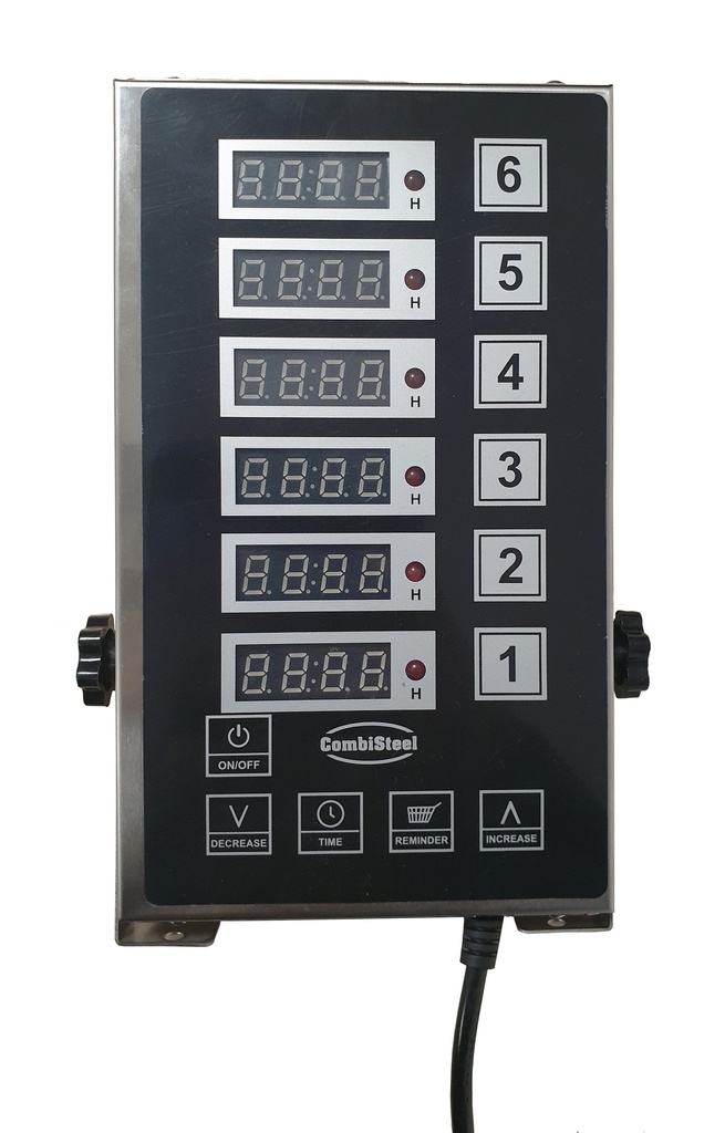 Combisteel DIGITALE KEUKENTIMER 6 KANALEN DKT-6 7517.0010