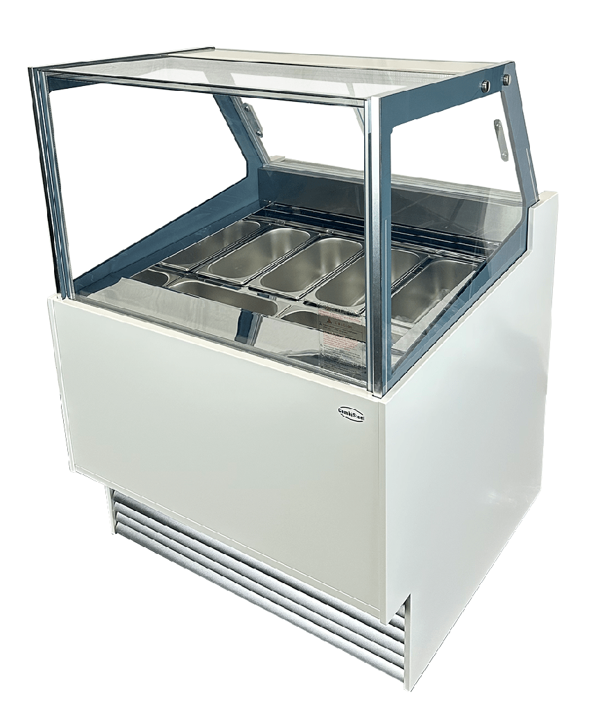 Combisteel SCHEPIJSVITRINE KOMODO 6X5L 7487.0250