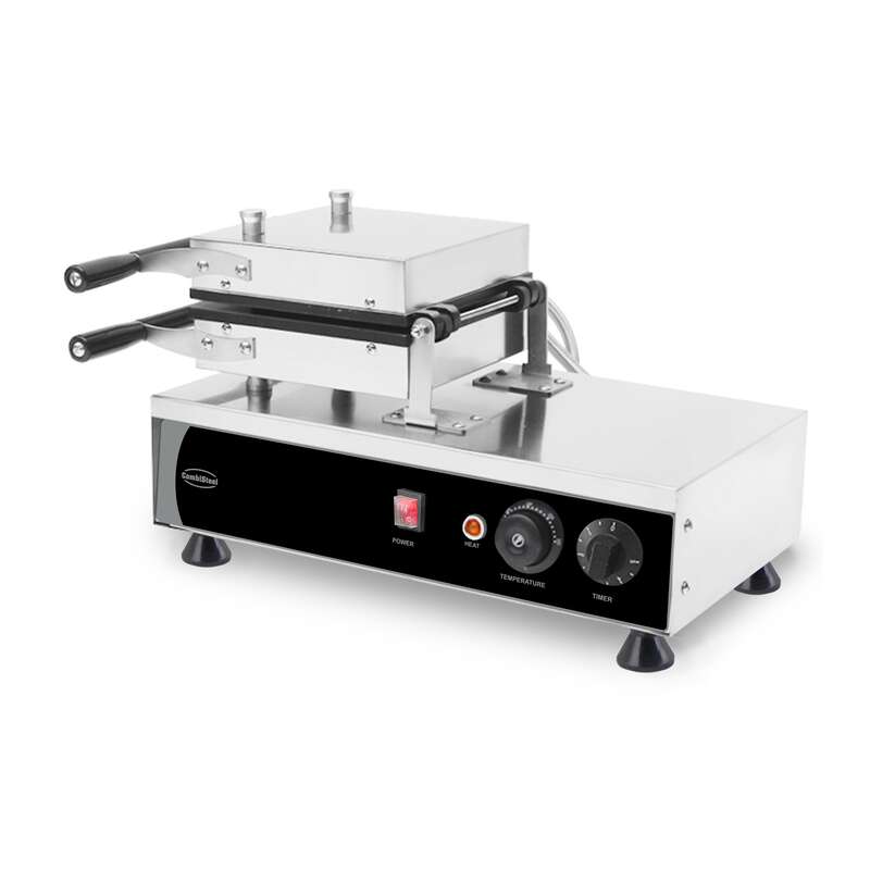 Combisteel DRAAIBAAR WAFELIJZER 2ST BRUSSELSE WAFEL 7540.0070