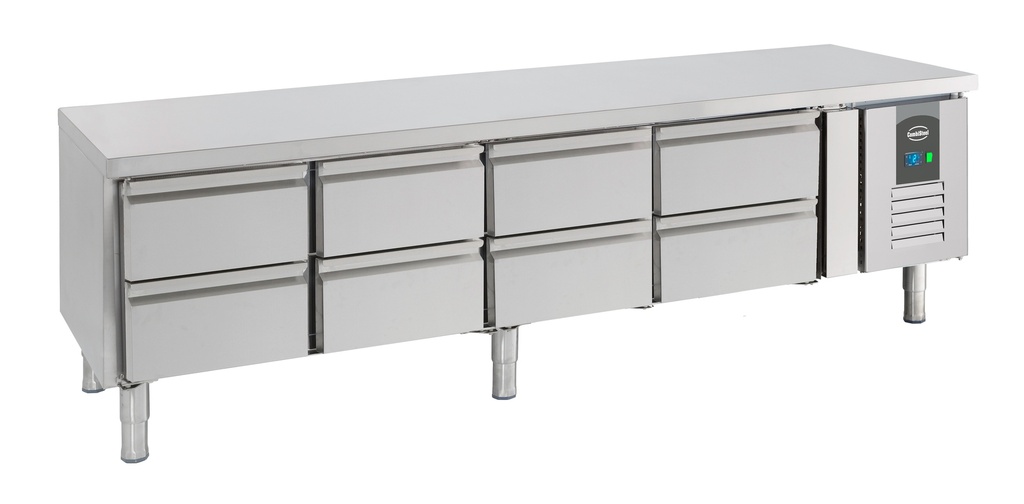 Combisteel KOELWERKBANK 650 HOOG 8 LADEN 7950.0455