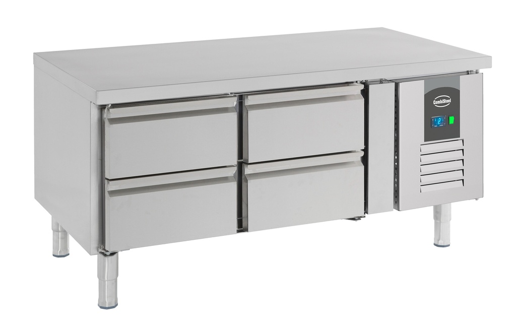 Combisteel KOELWERKBANK 650 HOOG 4 LADEN 7950.0445