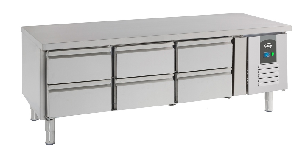 Combisteel KOELWERKBANK 650 HOOG 6 LADEN 7950.0450