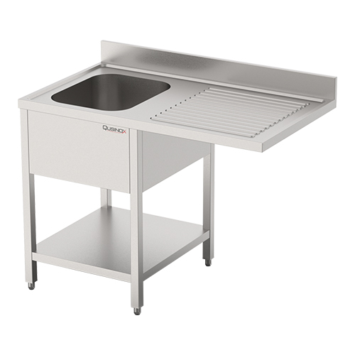 Qusinox spoeltafel |120cm| 381013