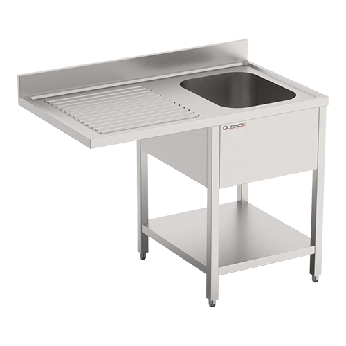 Qusinox spoeltafel |120cm| 381023