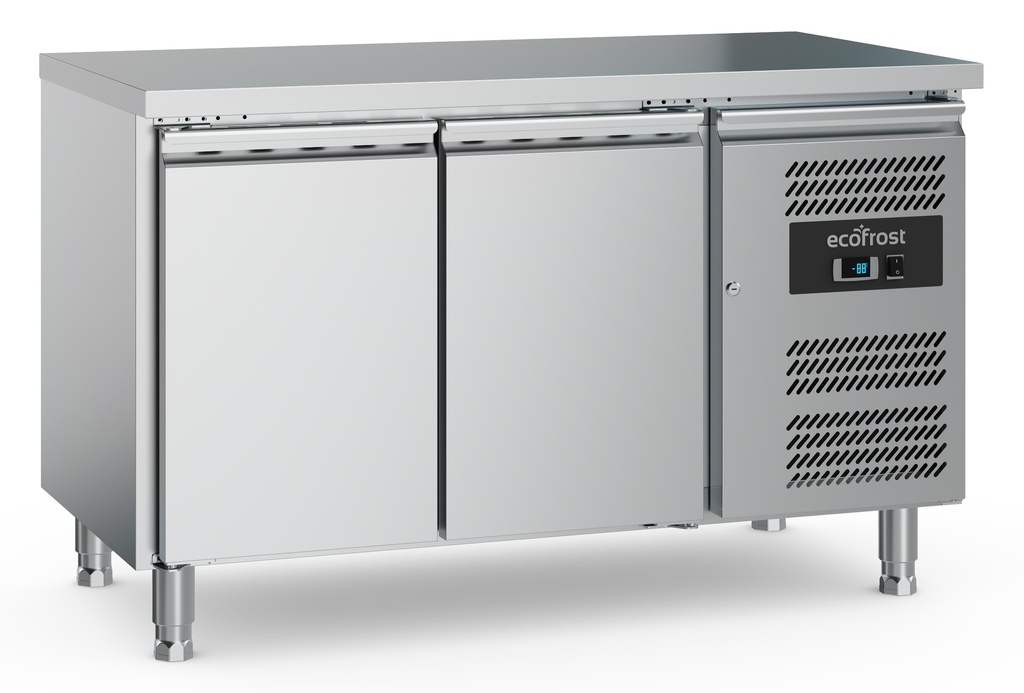 Combisteel 700 KOELWERKBANK 2 DEUREN  MET VERSTELBARE POTEN 7950.5035