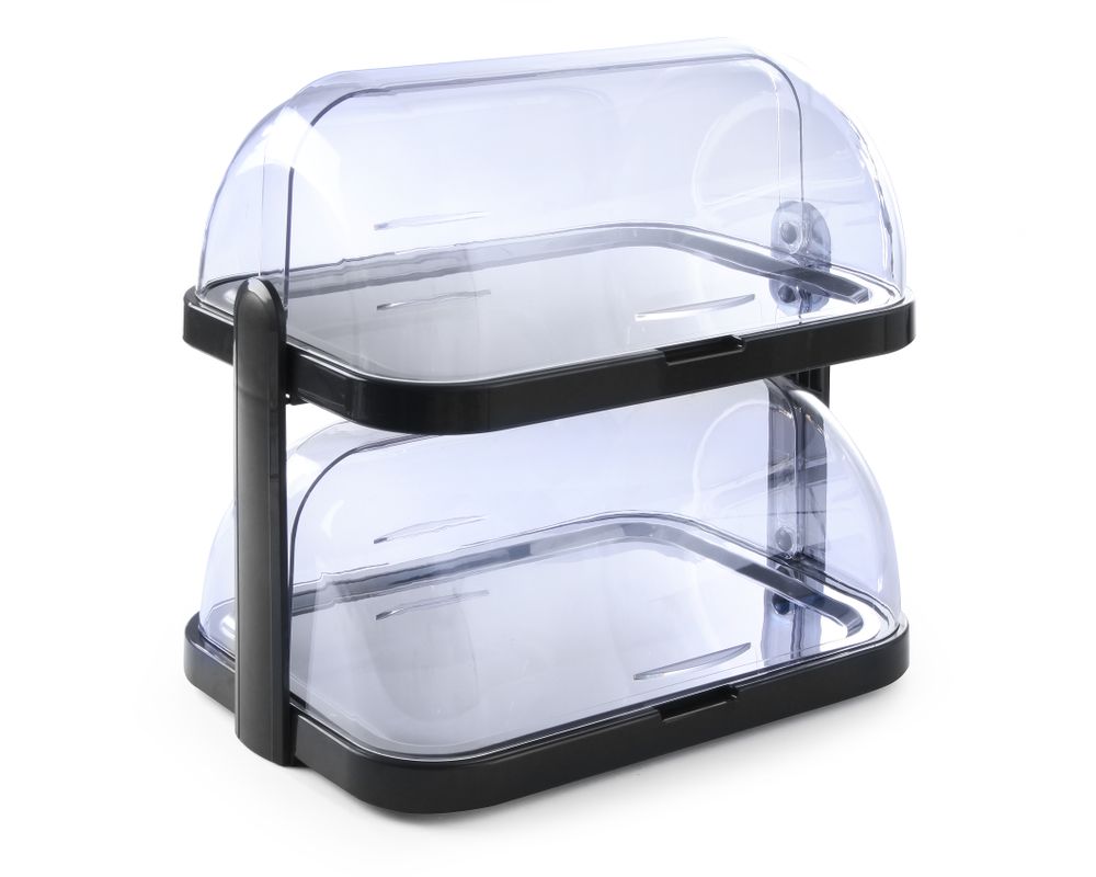 HENDI Koeldisplay met dubbele roltop Duo, UNIQ 871812