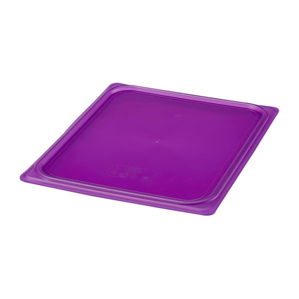 Cambro Safetrak IML polypropyleen afsluitdeksel paars 1/2GN