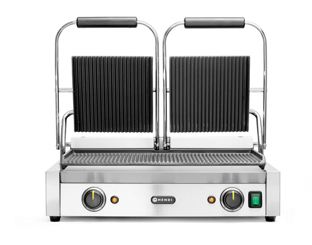 HENDI Contactgrill - dubbele versie 263709