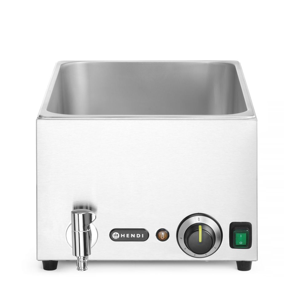 HENDI Bain-marie met afvoerkraan “Ranger” 238912