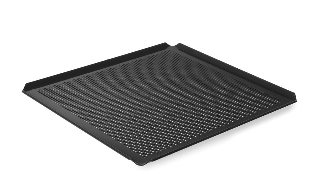 HENDI Tray, geperforeerd, anti-aanbak, 4 randen 808412