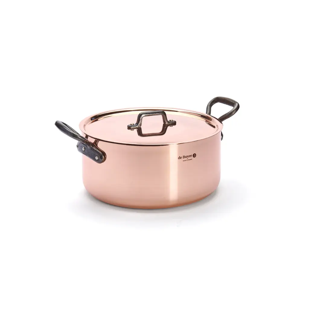 Kookpan koper - 28 cm - Prima Matera - De Buyer