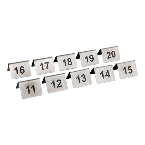 EMGA tafelnummer set (11~20) 705051