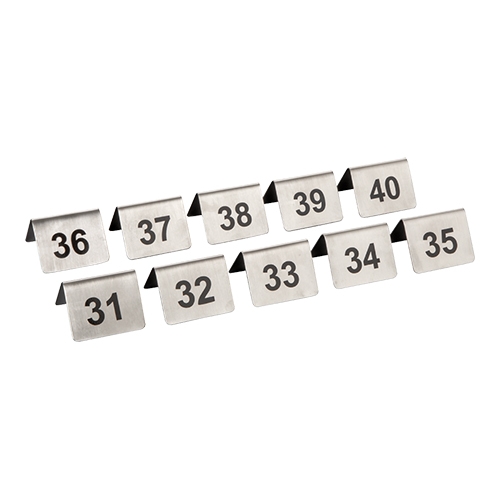 EMGA tafelnummer set (31~40) 705053