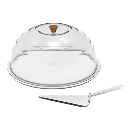 Biesse taartplateau met kap Ø34cm 245050