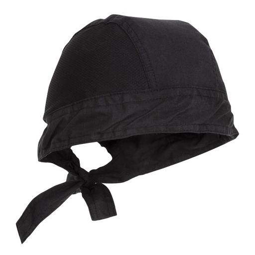 [B390] Chefs bandana zwart