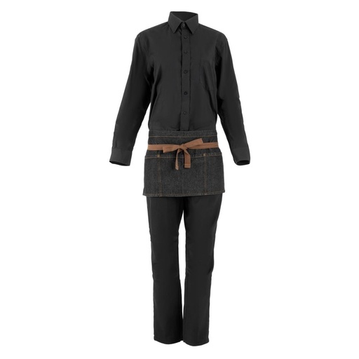 [B591] Chef Works Urban Memphis Heupschort zwart