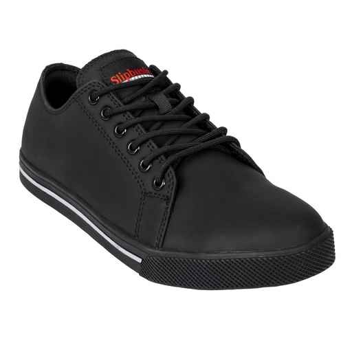 [BA060-45] Slipbuster veiligheidssneakers van gerecycleerd microvezel matzwart 45