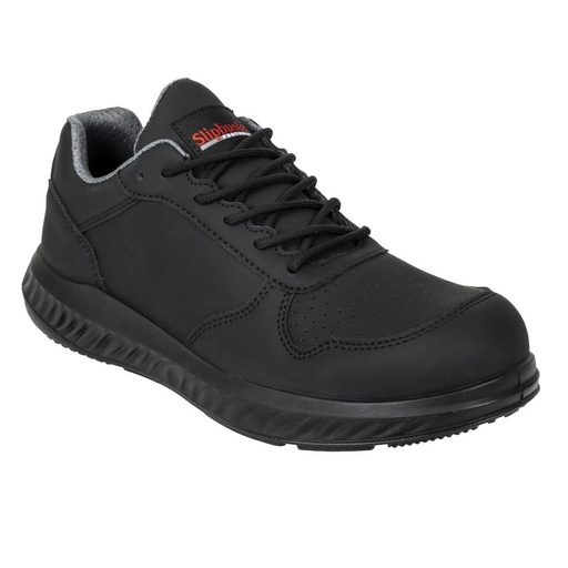 [BA063-38] Slipbuster sneakers van gerecyclede microvezels matzwart 38