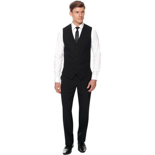 [BB170-36] Herenpantalon zwart standaard lengte 36"