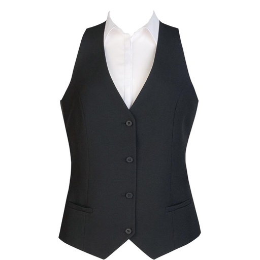 [BB173-M] Damesgilet 4 knopen zwart M
