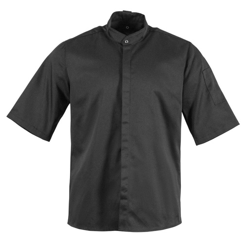 [BB711-L] Southside bandkraag koksbuis zwart
