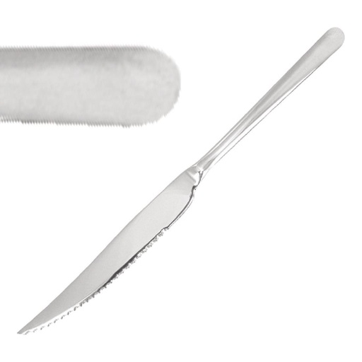 [C161] Olympia RVS steak- en pizzamessen (12 stuks)