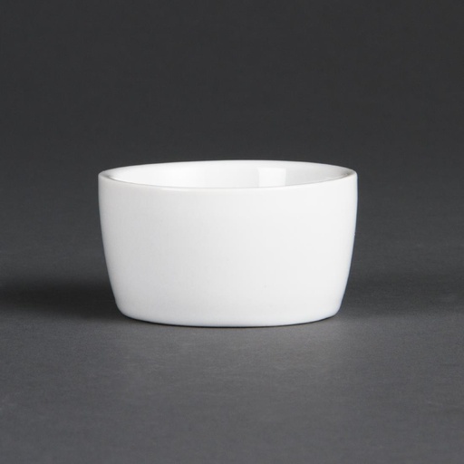 [C345] Olympia Whiteware boterschaaltje 6,2cm (12 stuks)