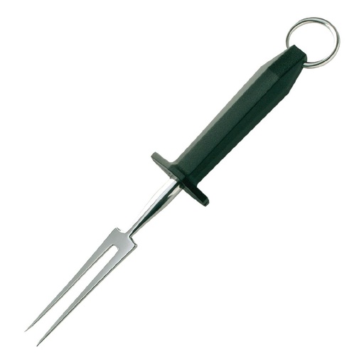 [C423] Hygiplas vleesvork 15cm zwart