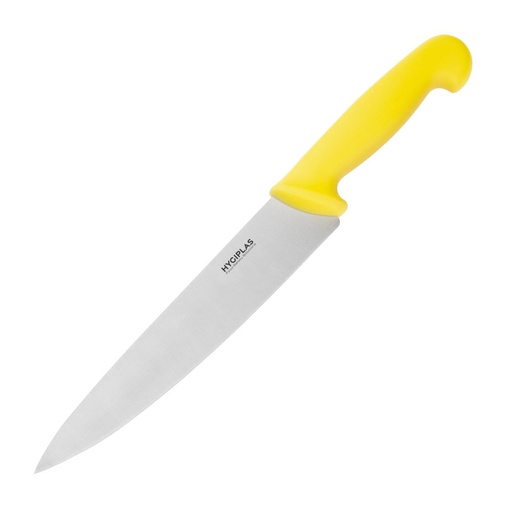 [C803] Hygiplas koksmes 21,5cm geel