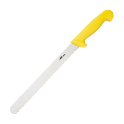 [C810] Hygiplas gekarteld hammes 25,5cm geel