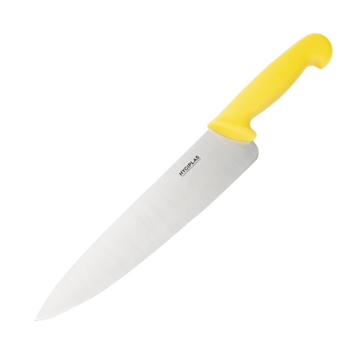 [C816] Hygiplas koksmes 25,5cm geel