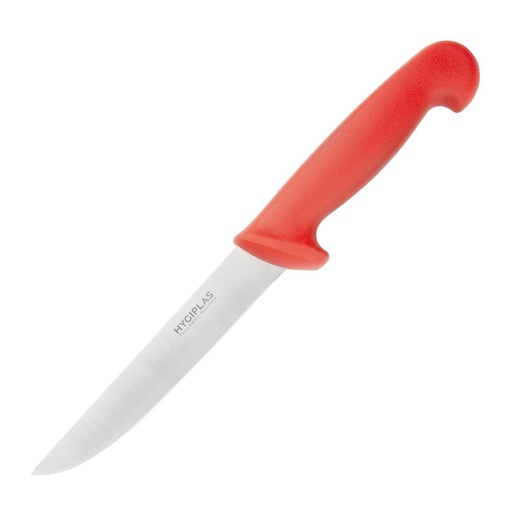 [C890] Hygiplas uitbeenmes 15,3cm rood