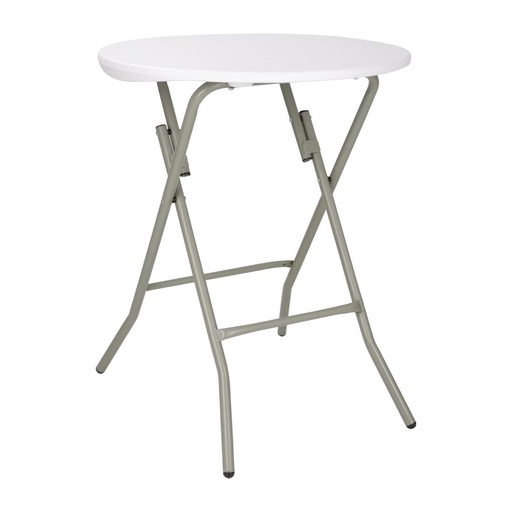 [CA998] Bolero ronde klaptafel graniet 73,5(h)x60(Ø)cm