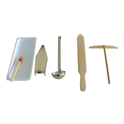 [CB107] Krampouz crêpe accessoire set