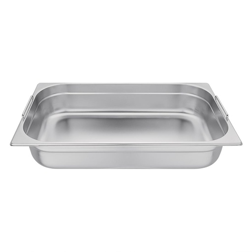 [CB179] Vogue RVS GN 1/1 bak met handvatten 10cm