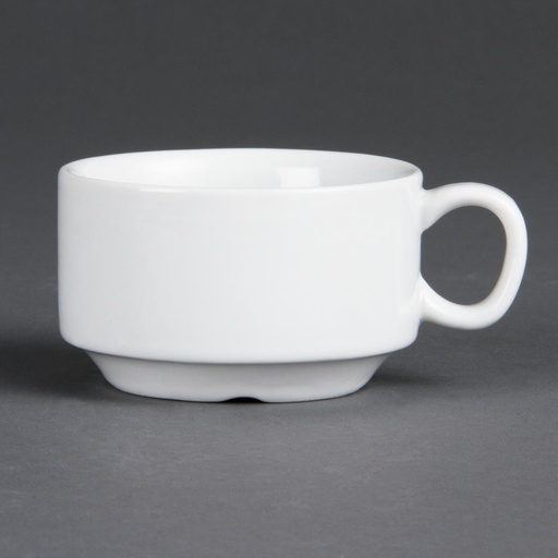 [CB471] Olympia Whiteware stapelbare espressokopjes 8,5cl (12 stuks)