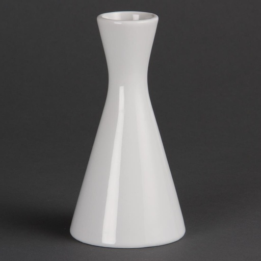 [CB701] Olympia Whiteware porseleinen vaasjes (6 stuks)