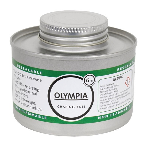 [CB735] Olympia vloeibare brandpasta met lont 6 uur (12 stuks)