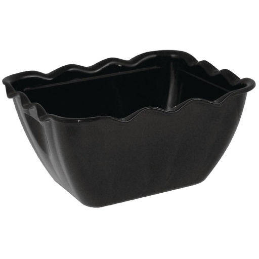 [CB757] Olympia Kristallon buffetschaal zwart 0,75L