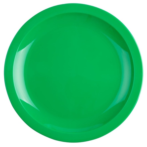 [CB768] Olympia Kristallon polycarbonaat borden 23cm groen (12 stuks)