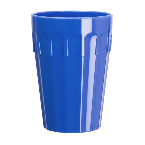 [CB777] Olympia Kristallon polycarbonaat bekers 26cl blauw (12 stuks)