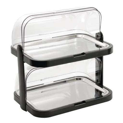 [CB794] APS gekoelde rolltop display dubbel