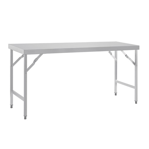[CB906] Vogue roestvaststalen inklapbare tafel 1800mm